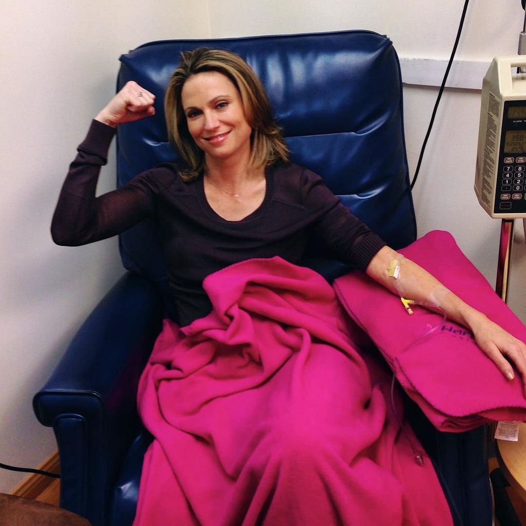 The former GMA star marked 10 years of being a breast cancer survivor