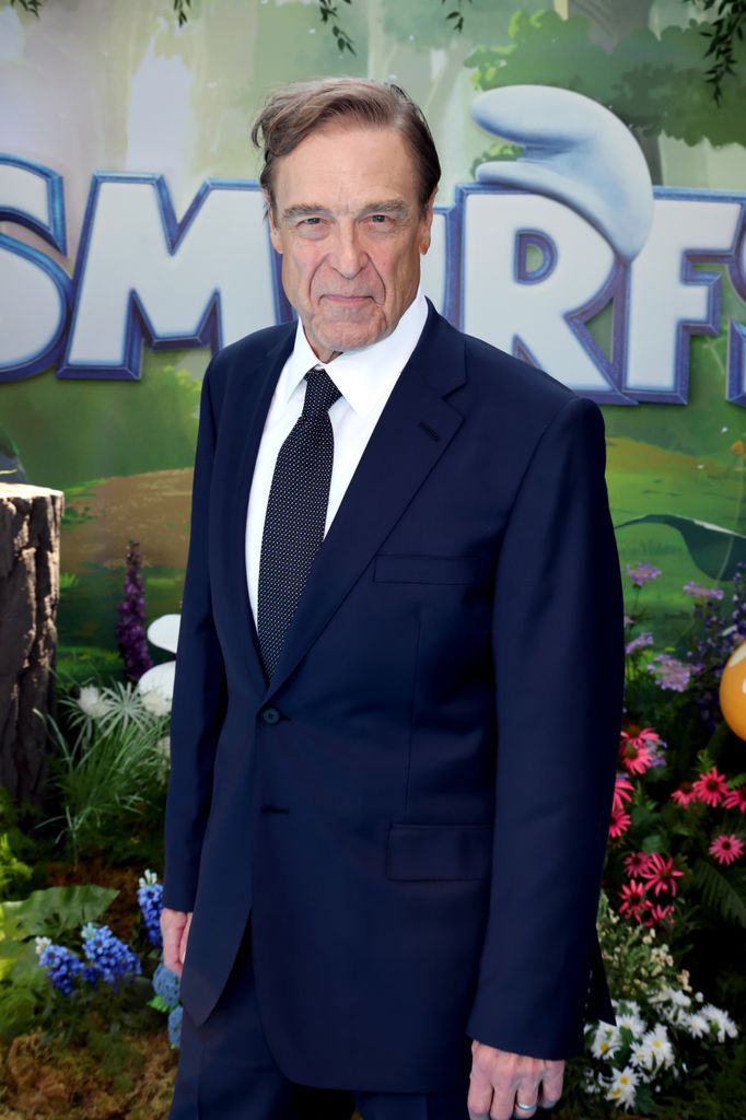 John Goodman Smurfs Premiere