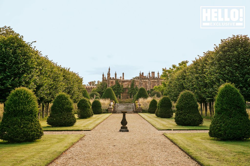 Parnham Park beautiful shot of immaculate grounds 