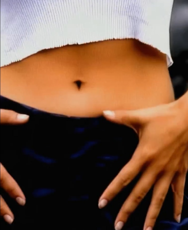Louise Redknapp's stomach