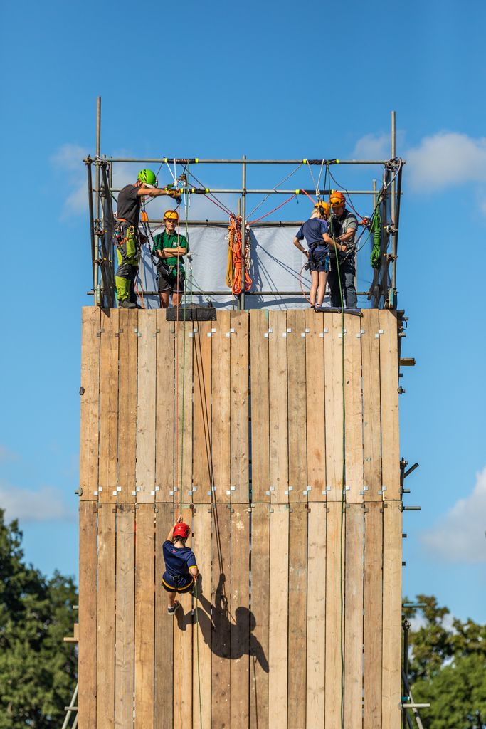 Kids and adults can take on a multitude of challenges at the festival