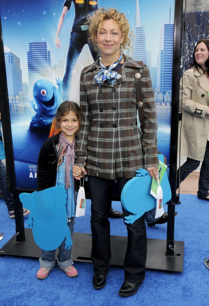 Alex Kingston and daughter Salome Violetta Haertel