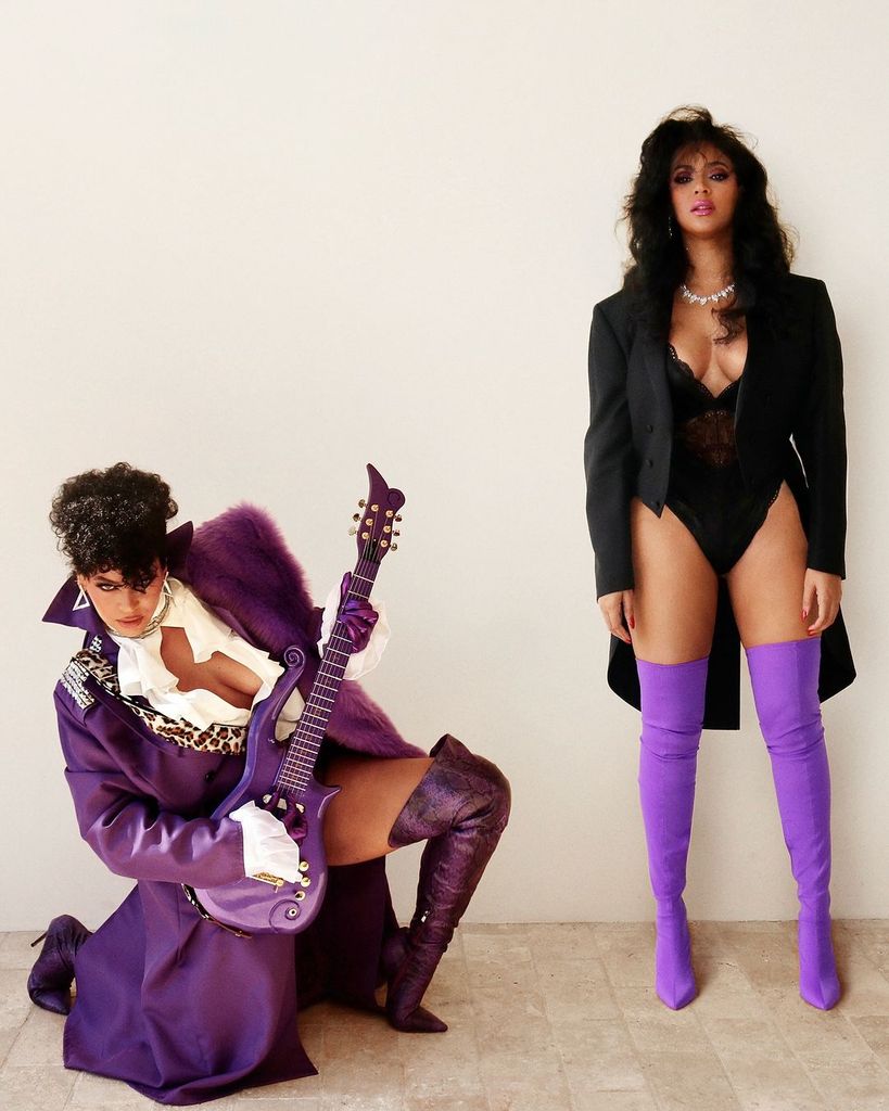 Beyoncé as Prince and Apollonia