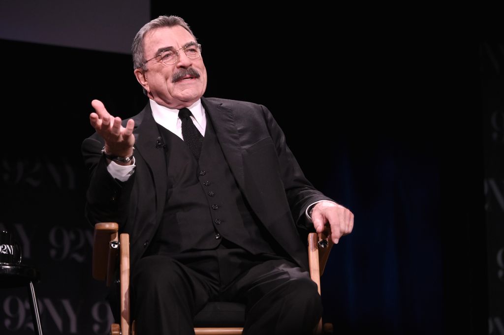  Tom Selleck attends a discussion for the book, "You Never Know: A Memoir" at 92NY on May 07, 2024