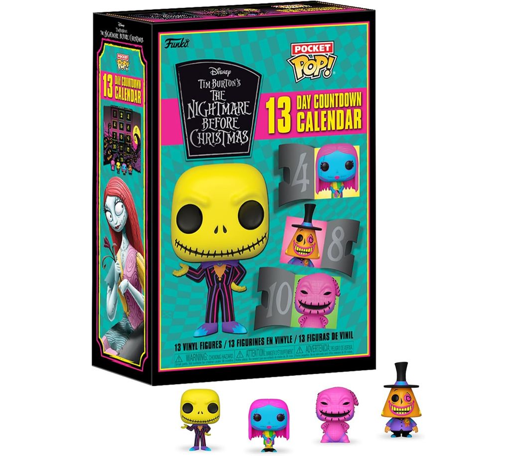 Funko Pocket Pop Nightmare before Christmas 13 Day Countdown Calendar