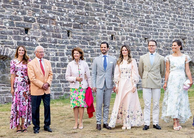 Swedish royal family in 2022