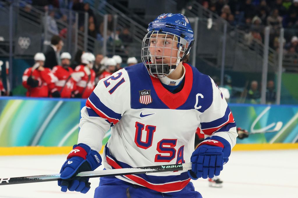 Hilary Knight #21 de l'équipe des États-Unis