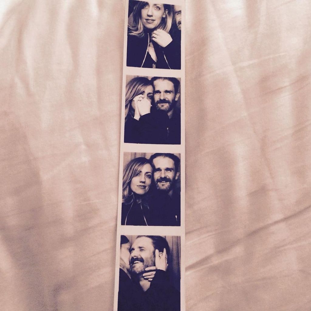 Zibby Allen's photobooth photos with husband