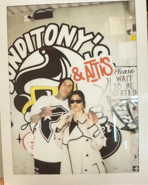 Travis and Kourtney at Bondi Tony's 