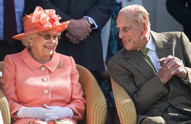 prince philip the queen apart wedding anniversary reason why