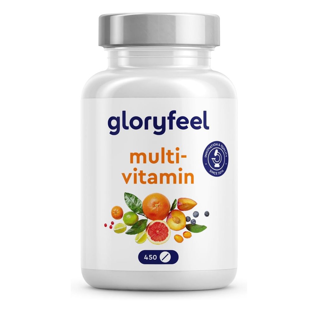 Gloryfeel Multivitamins & Minerals - 450 Vitamin Tablets
