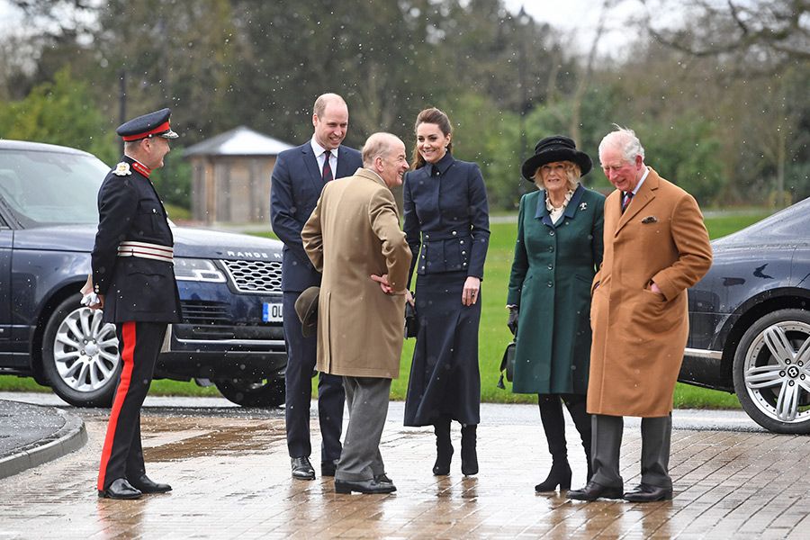 kate middleton out with prince charles and camilla