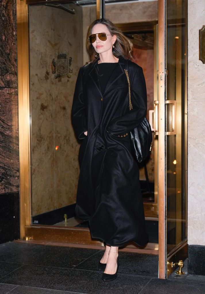 Angelina Jolie is seen on October 1, 2024 in New York City.  (Photo by XNY/Star Max/GC Images)