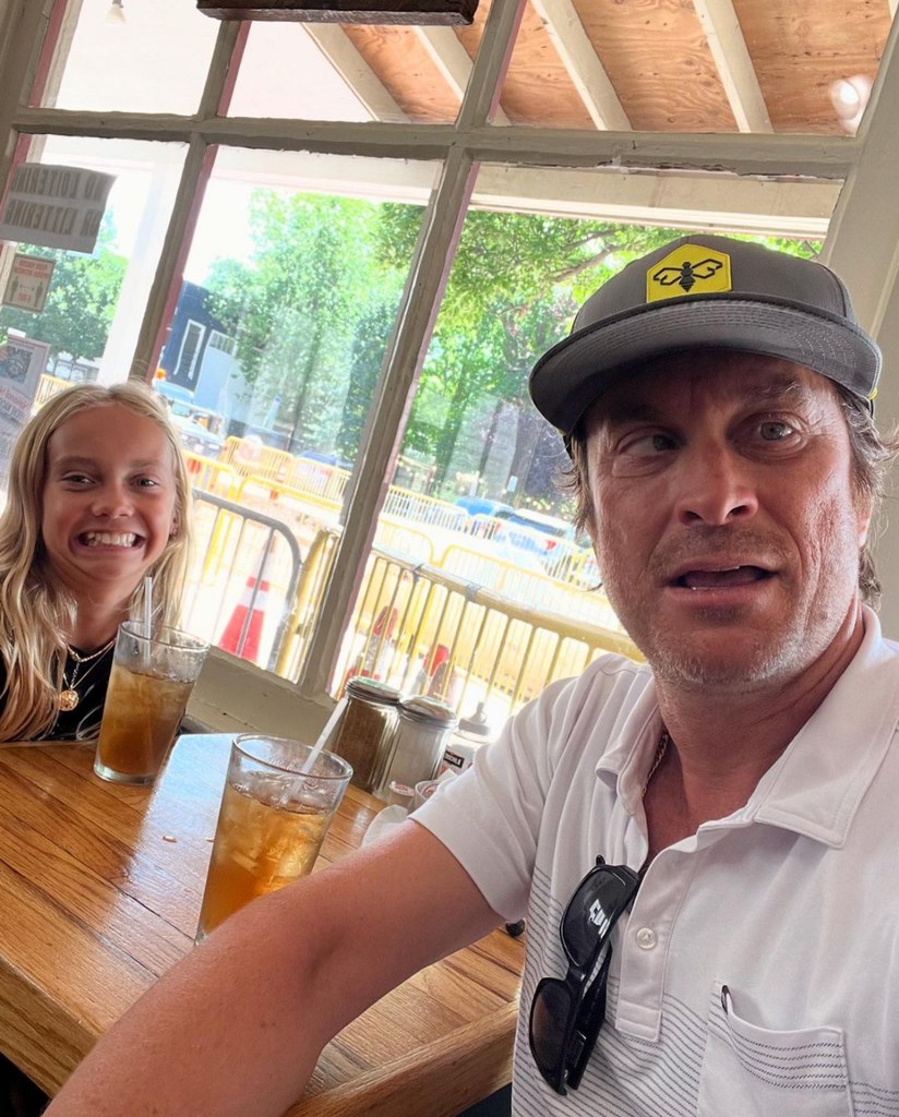 Photo shared by Goldie Hawn's son Oliver Hudson on Instagram featuring his daughter Rio Hudson, who he shares with wife Erinn Bartlett