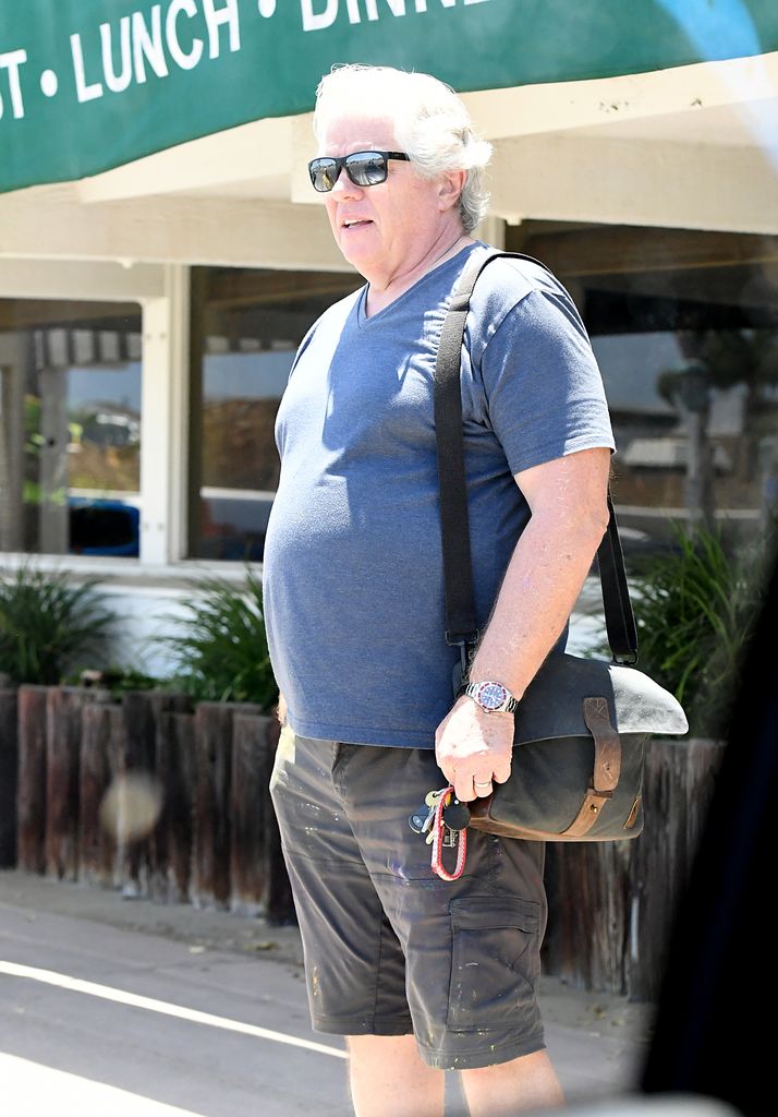 Back To The Future bully Thomas F. Wilson, 66, looks unrecognizable from his Hollywood heyday as he is pictured on July 9, 2025.