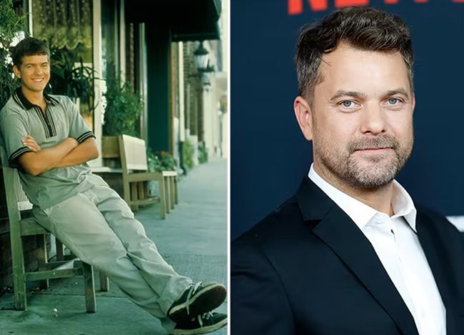Left: Pacey Witter Right: Joshua Jackson