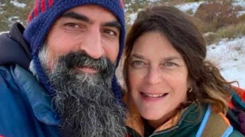 Tommaso Cioni with his wife Annie Guthrie