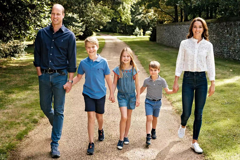 Prince William and Princess Kate's 2022 Christmas card