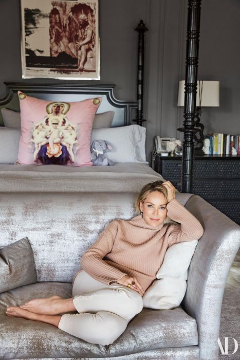 Sharon Stone house architectural digest