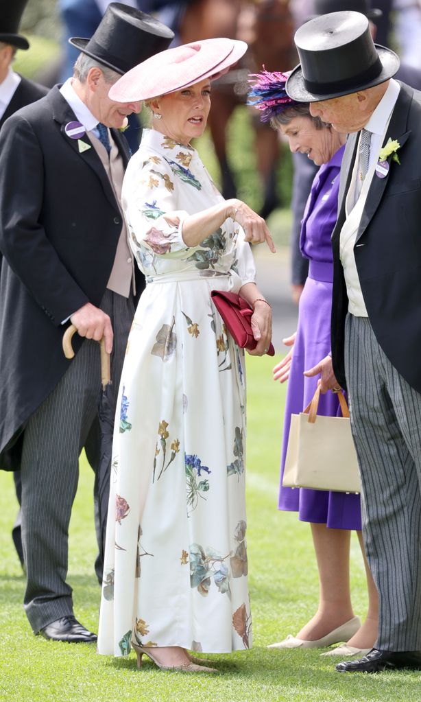   Sophie, Duquesa de Edimburgo, participa do terceiro dia do Royal Ascot 2024