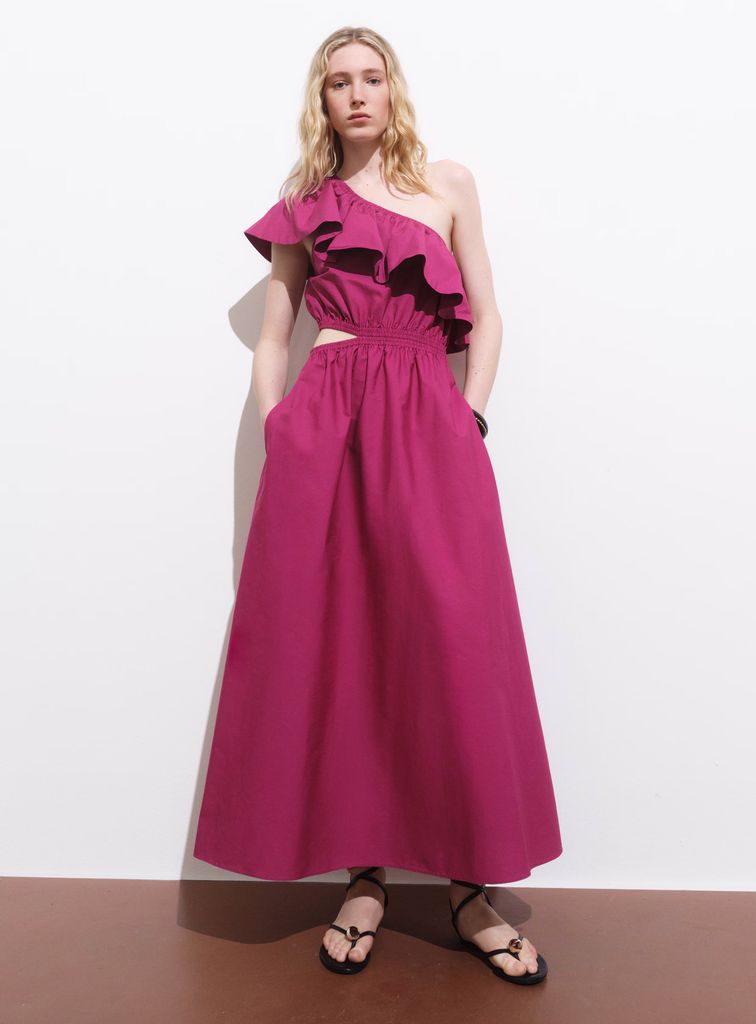 Mango cut-out dress