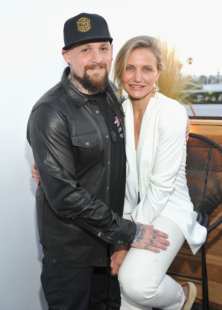 Benji Madden and actress Cameron Diaz attend House of Harlow 1960 x REVOLVE on June 2, 2016 in Los Angeles, California