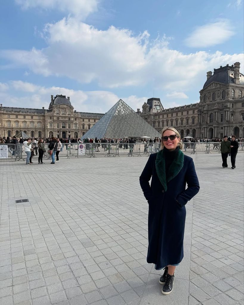 Dylan Dreyer looked incredibly stylish during her trip to Paris 