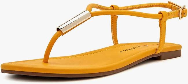 yellow sandal