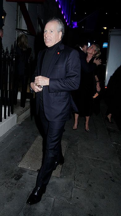 The Earl of Snowdon also attended the dinner alongside Prince William