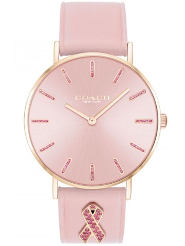 coach pink watch