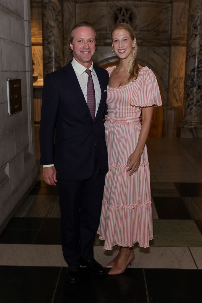 Thomas Kingston and Lady Gabriella Windsor attend the private view for "Gabrielle Chanel. Fashion Manifesto" at the Victoria & Albert Museum on September 13, 2023 