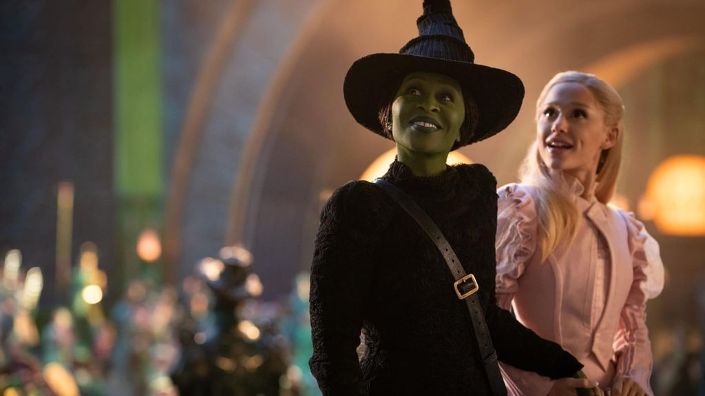 Cynthia Erivo and Ariana Grande in Wicked