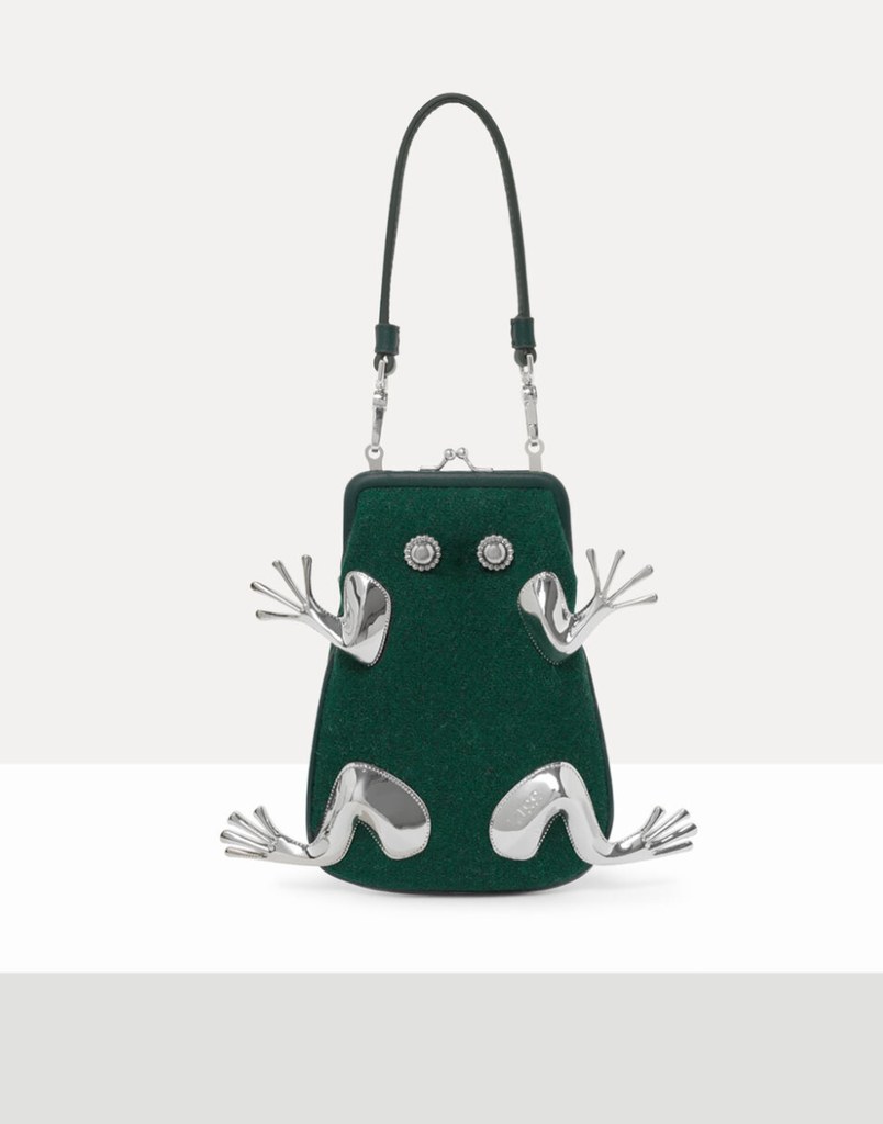 Frog Frame purse
 vivienne westwood