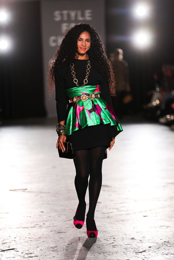 Health and Medical news Vick Hope walks the runway at the Oxfam Style For Change show during London Fashion Week September 2024 at Ambika P3 on September 12, 2024 in London, England. (Photo by Hoda Davaine/Dave Benett/Getty Images)