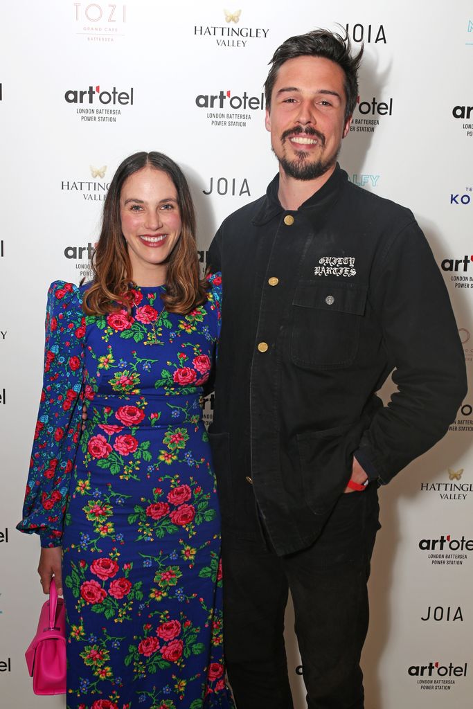 Jessica Brown Findlay and Ziggy Heath attend art'otel launch party