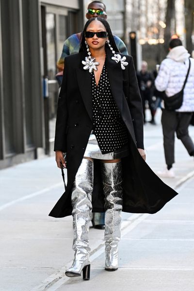New York Fashion Week 2023: the best street style looks - see photos |  HELLO!