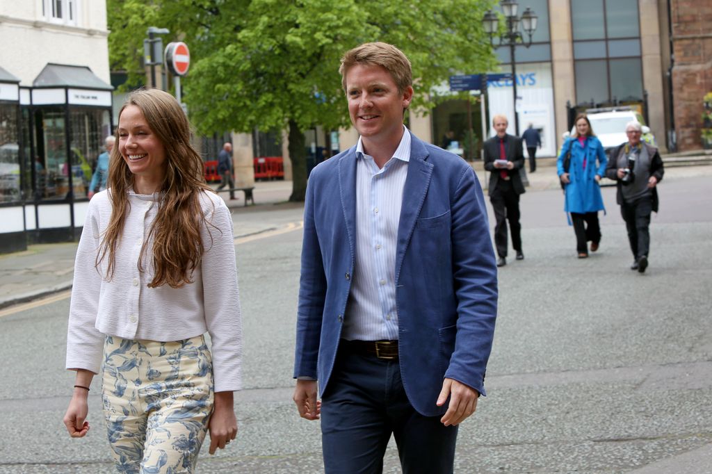 Special reason why the Duke of Westminster and Olivia Henson are ...