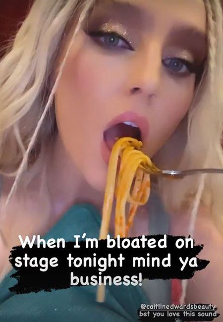 perrie edwards pasta