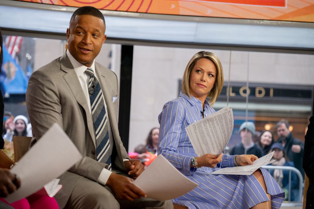 Craig Melvin and Dylan Dreyer on Wednesday, March 27, 2024