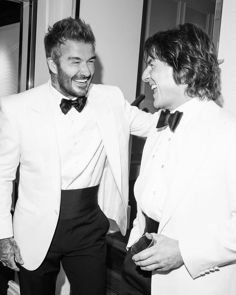 Tom Cruise fue uno de los muchos invitados famosos en una fiesta