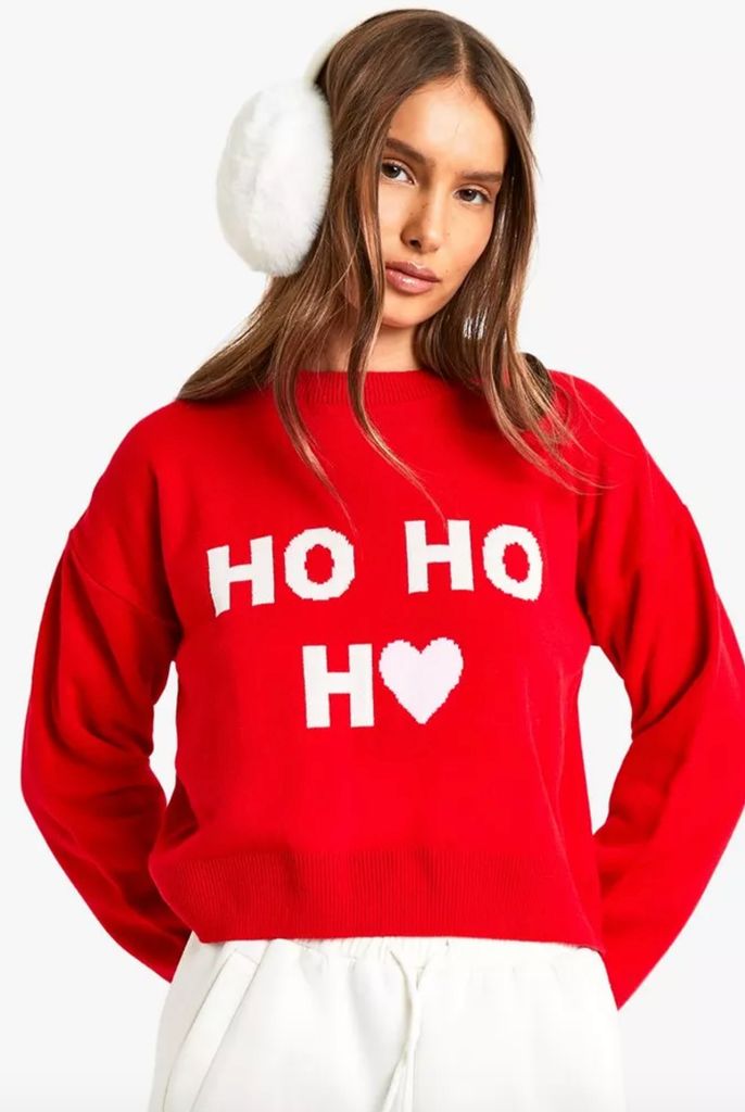 boohoo christmas jumper