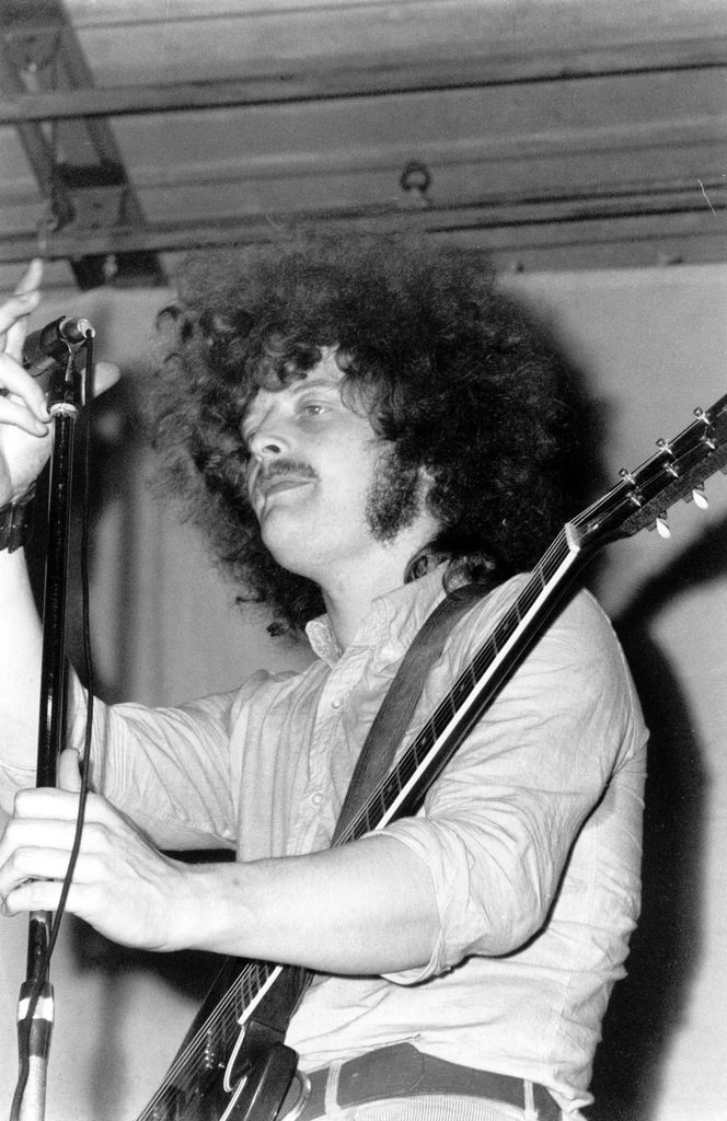 Mick Abrahams in 1969, Copenhagen, Denmark  