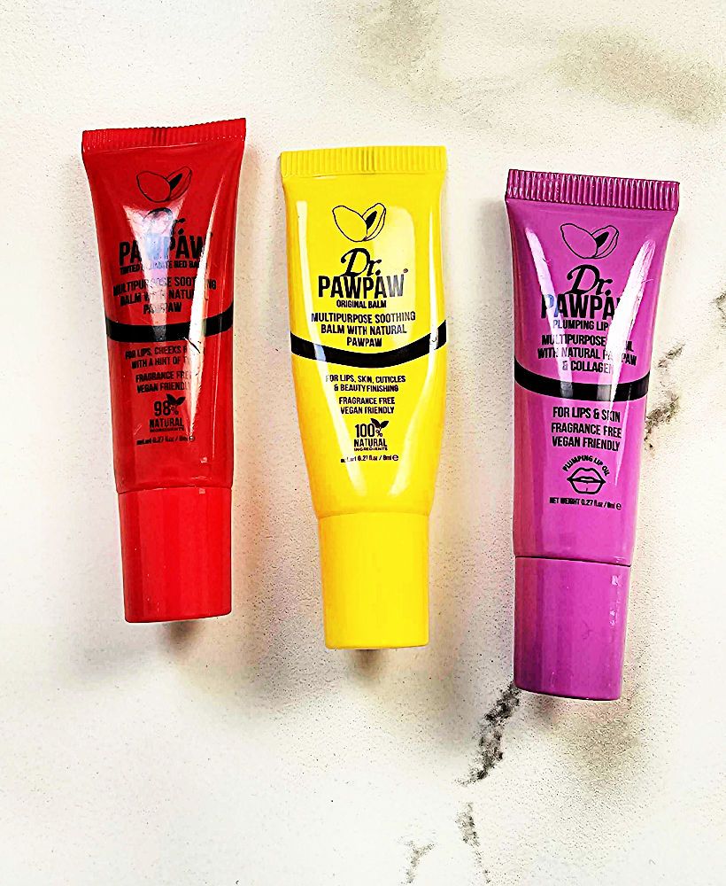 dr paw paw tinted lip balm