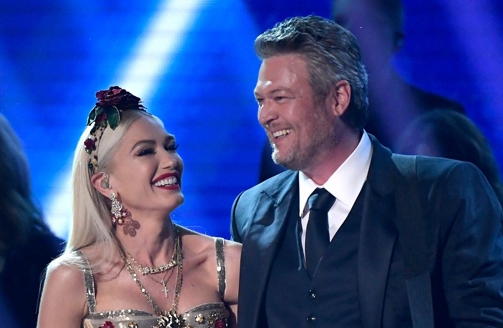 Gwen Stefani and Blake Shelton perform onstage during the 62nd Annual GRAMMY Awards
