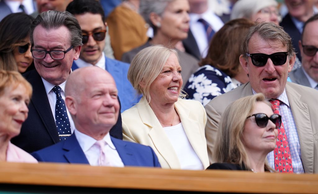 Deborah Meaden in the Royal Box on day four