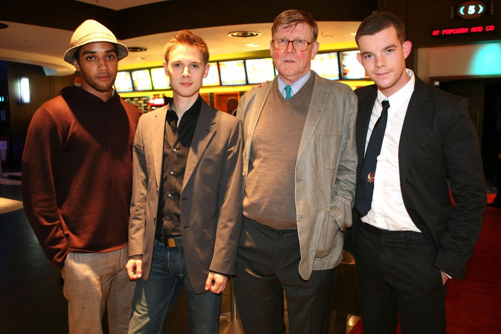 Samuel Anderson, Samuel Barnett, Alan Bennett and Russell Tovey