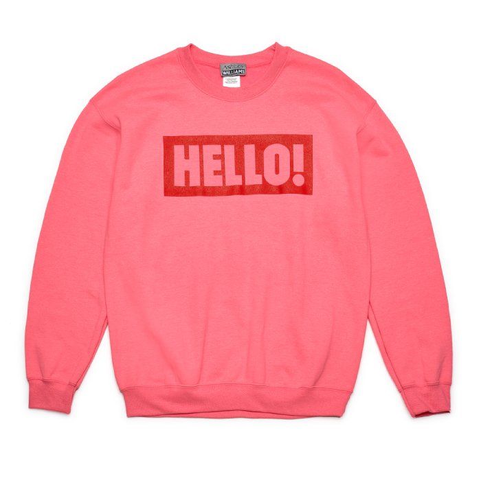 dsm ashley williams pink sweatshirt