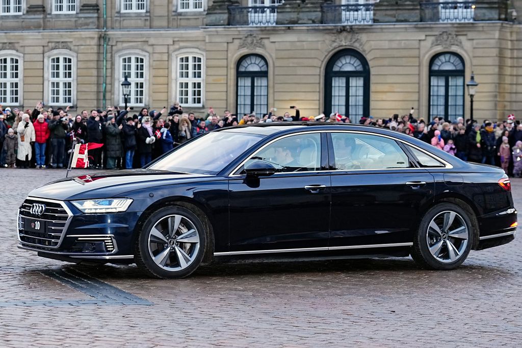 Prince Joachim of Denmark arrives at Amalienborg