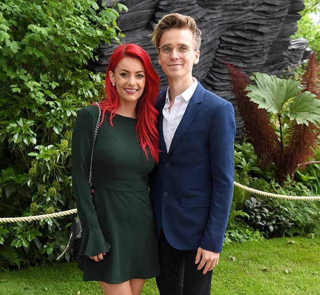 Joe Sugg with Dianne Buswell