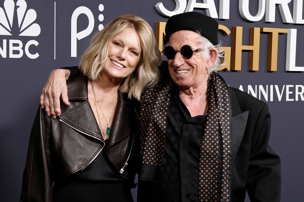 Keith Richards & Patti Hansen